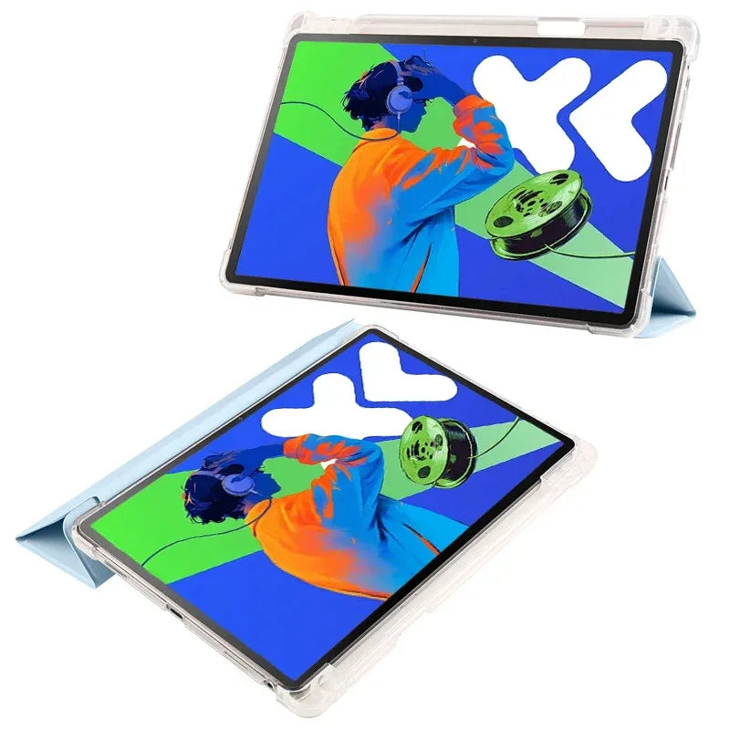 Coque For Lenovo Xiaoxin Pad Pro 2025 Case PU Leather Soft Back Stand Cover For Xiaoxin Pad Pro 12.7 2025 Case with Pen Holder