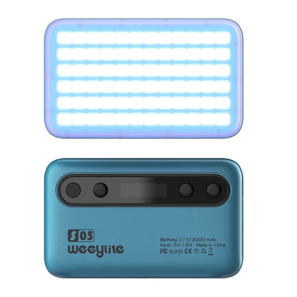 VILTROX Weeylite S05 Full-Color RGB Fill Light Led Live Photography Video VLOG Atmosphere Color-Changing Lighting App To Control