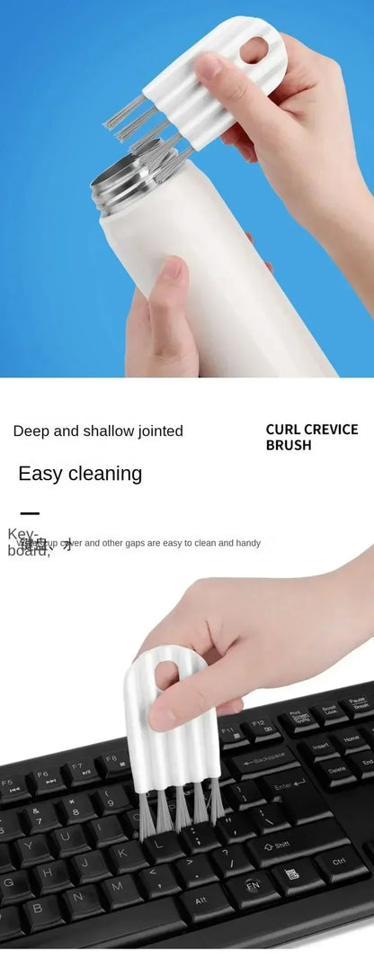 Multi-purpose Fine Dust Cleaning Brush for Mobile Phone, Earphone, Headset, Keyboard, Cup Cover & Card Slot