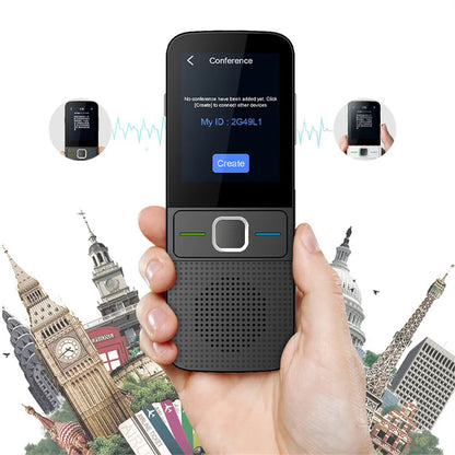 Multi Language Translator Photo Interpreter Device Business School