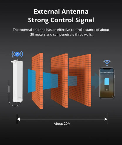 Matter Over WiFi Smart Sliding Curtain Motor Support Google Home Smartthings Homekit Alexa Control Automatic Curtain System