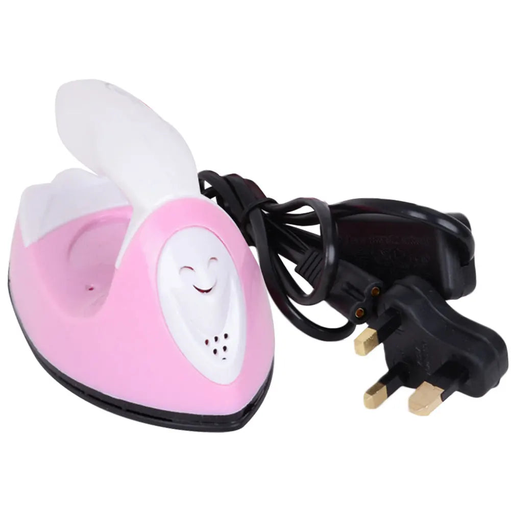Mini DIY Children Electric Iron Collage Beans Hot Diamonds Heat Transfer Printing 60-300W Heat Press Machine US/UK/EU Plug