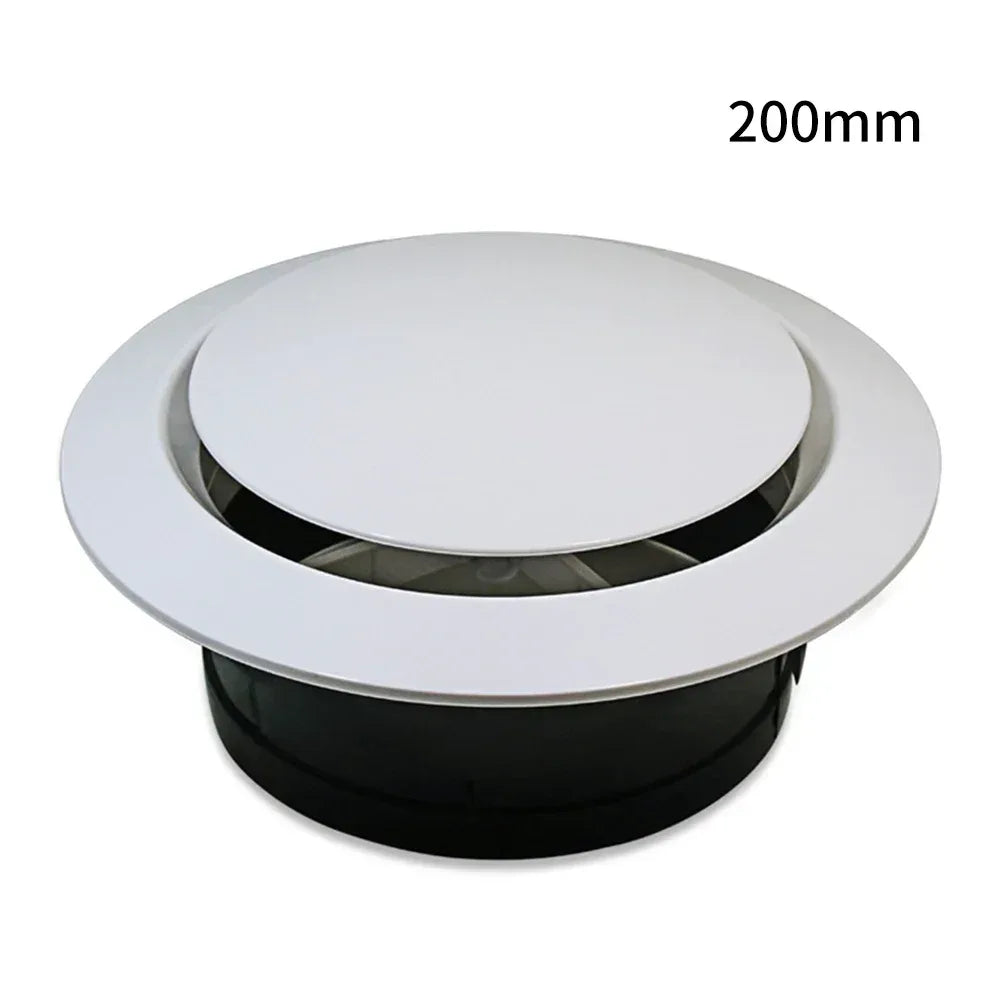 Vent Cover Air Outlet Home Ventilation 100MM 150MM 200MM 75MM Air Conditioning Tube Ventilation Diffuser Circular Air Outlet