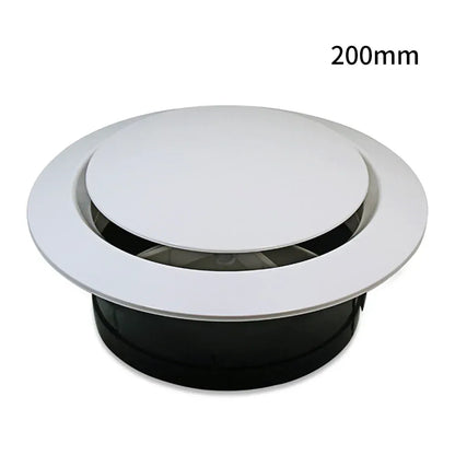 Vent Cover Air Outlet Home Ventilation 100MM 150MM 200MM 75MM Air Conditioning Tube Ventilation Diffuser Circular Air Outlet