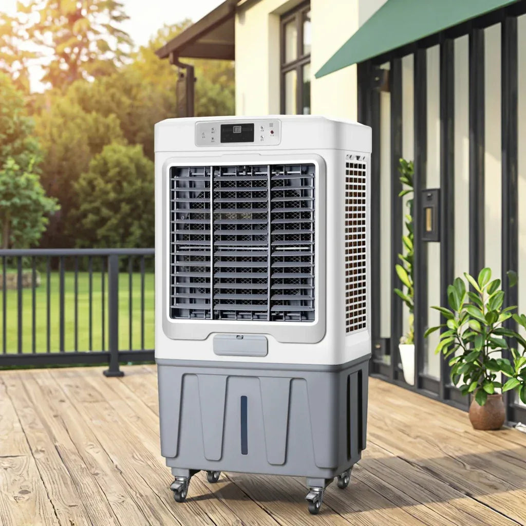 China Manufacturer Eco-Friendly Evaporative Cooling With Humidity Control Enhanced Air Circulation Cooler Evaporated Air Cooler