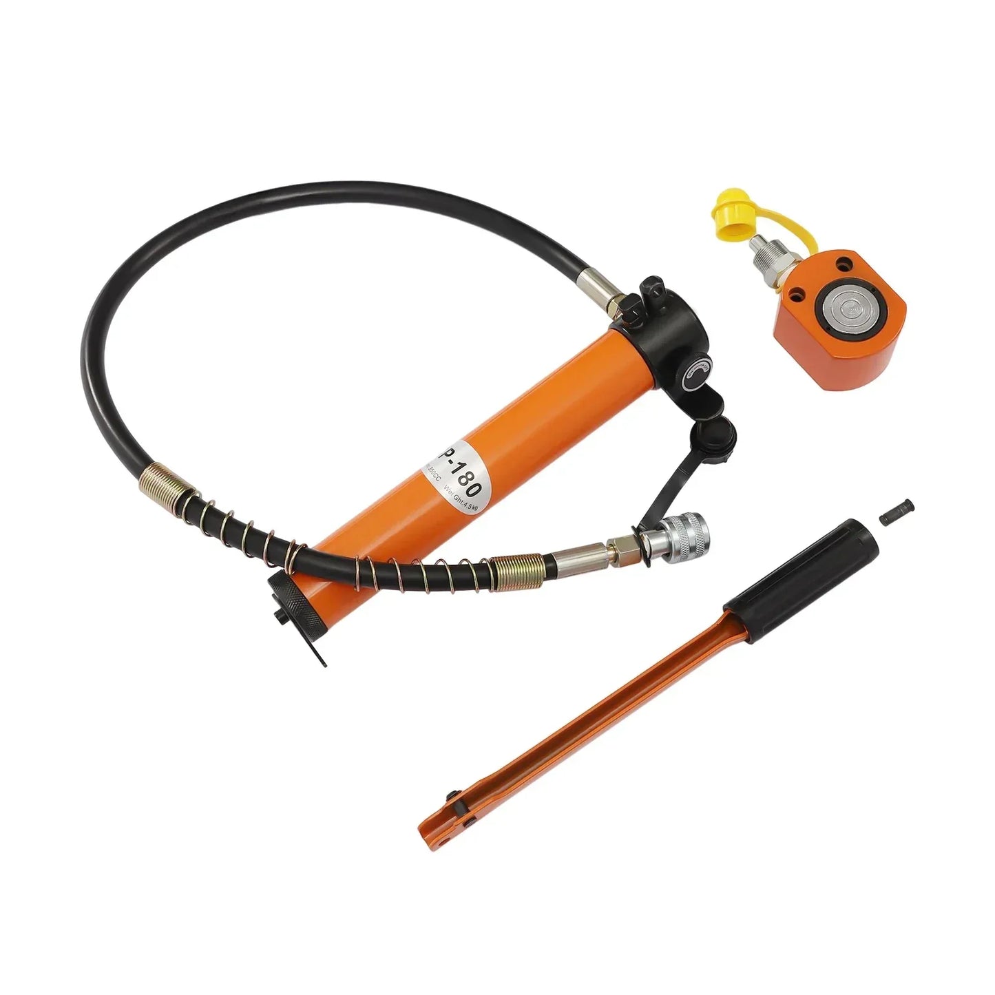 10T/20T Hydraulic Ram Cylinder Jack with CP-180 Hand Pump. Ideal for machinery & shipbuilding, offers reliable lifting.