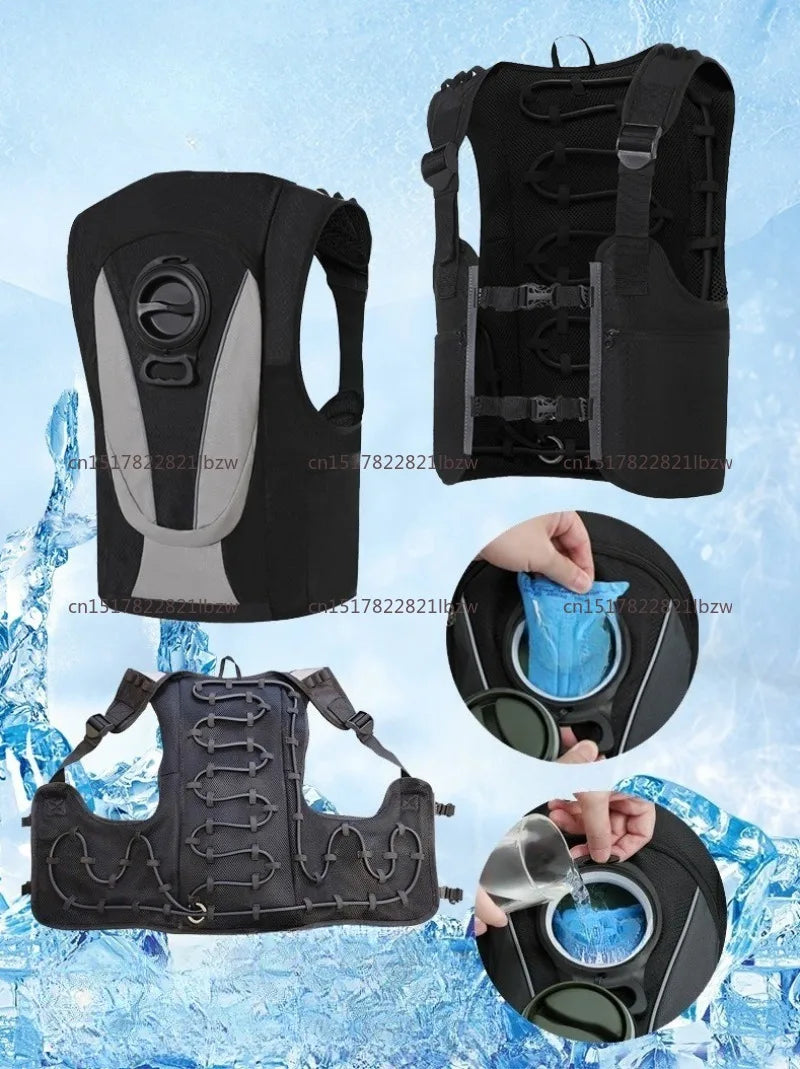 Summer cooling clothing, vest, water circulation cooling vest, water-cooled clothing