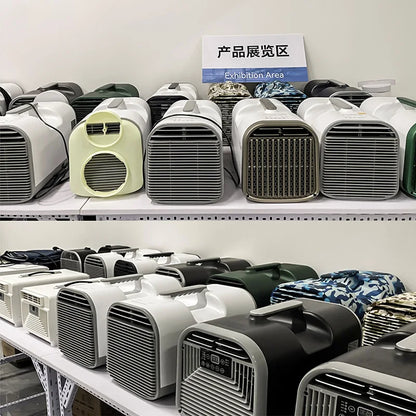 Factory Price Mini Portable Air Conditioner 5100BTU Solar Powered Camping Tent Indoor Outdoor Small Room