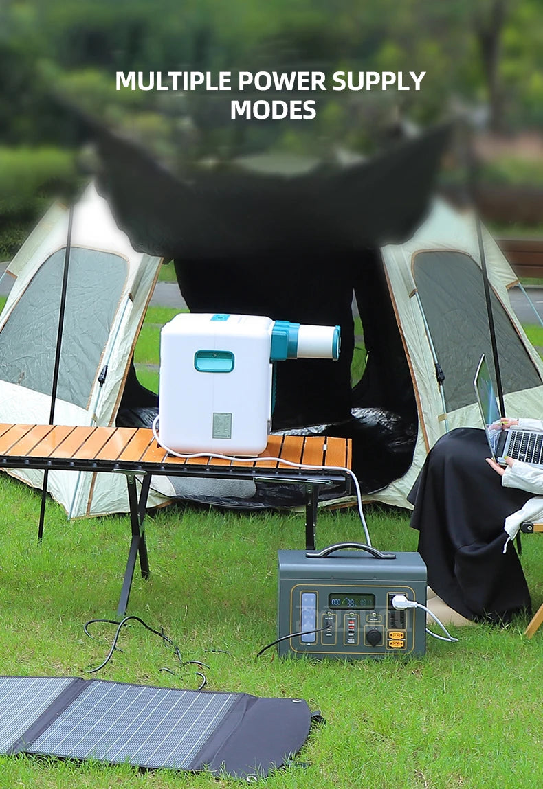 220V Mobile Air Conditioning Machine Free Installation Air Conditioner Small Camping Climatisation Cooling Machine