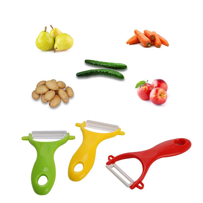 Ceramic Peeler 4 Color Vegetable Fruit Peeler Kitchen Potato Carrot Cucumber Peeler Peeling Kitchen Gadgets KC0113
