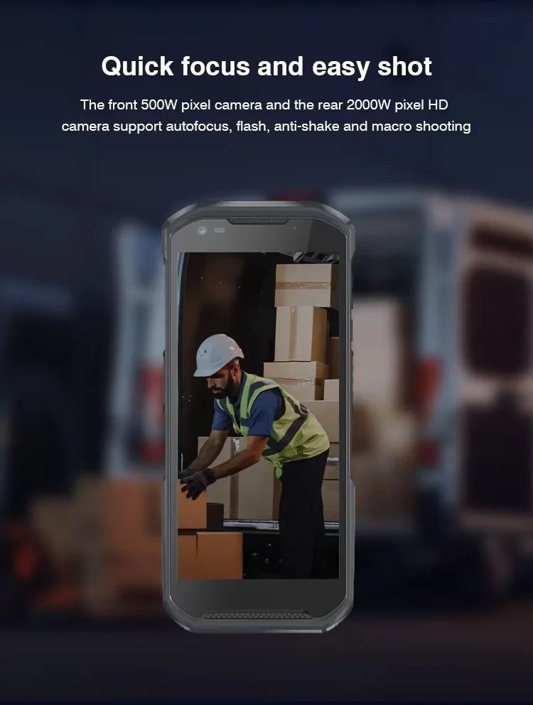 PDA Android Handheld Terminal Honeywell Barcode Scanner 1D Laser 2D QR Portable Data Collector Terminal Device with WIFI 4G NFC