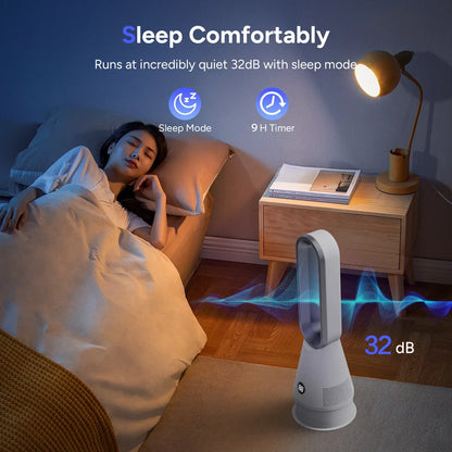 Wholesale Smart Fan and Warming Dual Purpose  Office Home House Room Portable Electric Bladeless Fan Heater