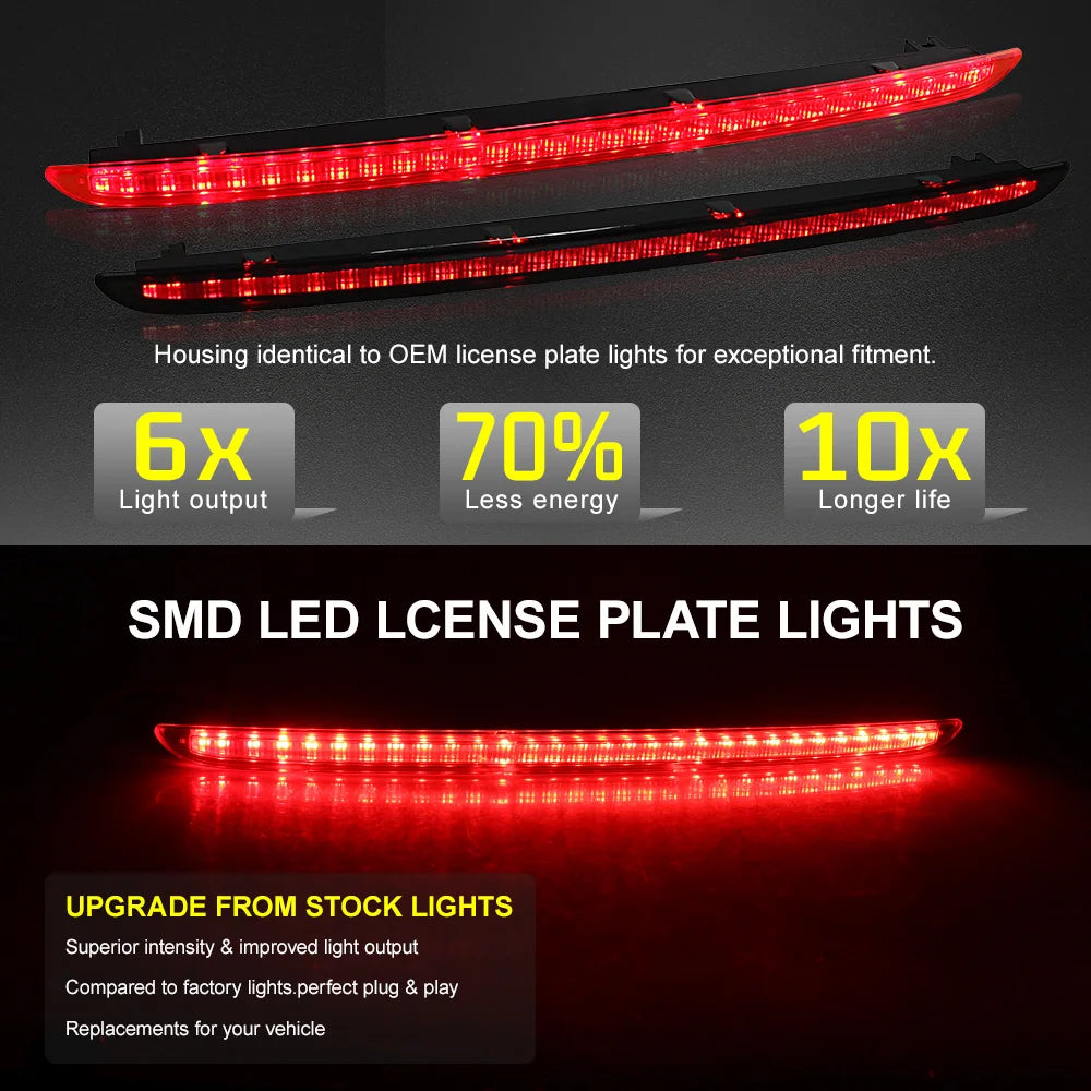 4F9945097 For Audi A6 4F AVANT RS6 S6 C6 2004-2011 Car Rear Tail Light High Mount LED Third Assembly Brake Rear Assembly
