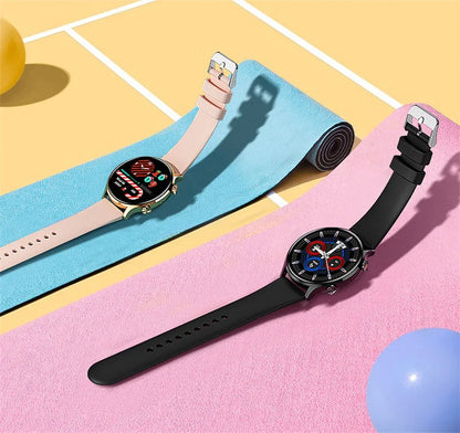 2025 New Smartwatch Women 1.39 inch AMOLED HD Screen Always On Display Custom dial Call IP68 Sport Smart Watch For women men