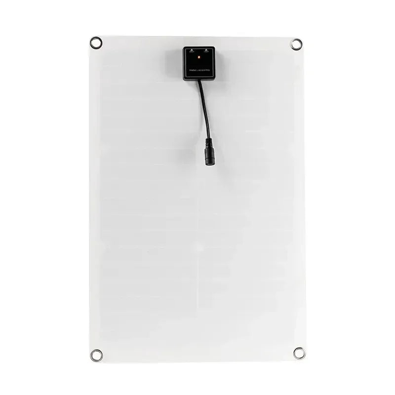 18V Solar Panel 100W + Dual USB Waterproof Outdoor Hiking Camping Portable Battery Mobile Phone Charging Bank Chargings Panels