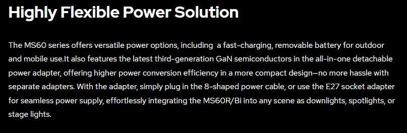 Godox MS60R RGB MS60Bi Bi-Color LED Light For Film, Broadcast & Video Production - KNOWLED Series