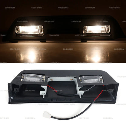 Car License Plate Light Tail Gate Door Registration Number Lamp For Mitsubishi Pajero Montero Shogun MK II 2 1990-2000