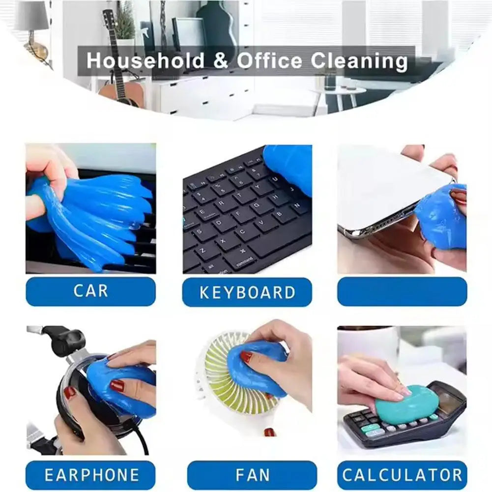 Cleaning Gel Universal Super Cleaner Putty Slime For Car Vent Keyboard Auto Dashboard Dust Dirt Remover PC Phone Laptops Cameras