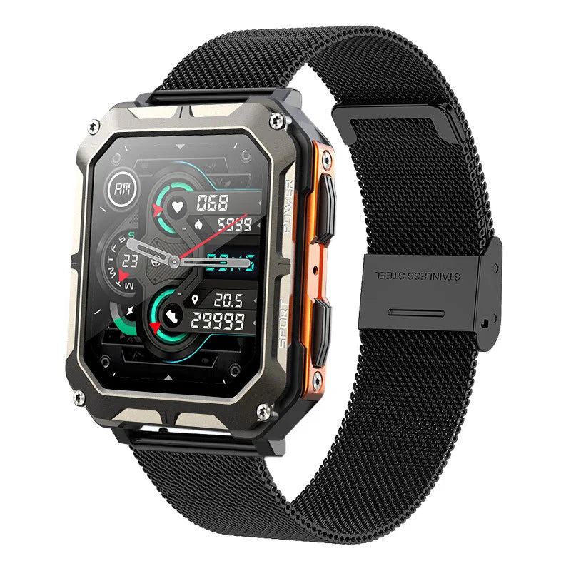 Smart Watch C20 PRO 1.83 Inch Men Music BT Call Outdoor Sports Fitness Tracker Heart Rate Blood Pressure Smartwatch