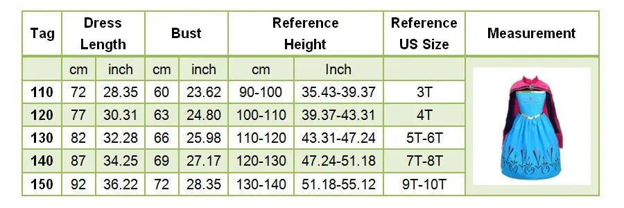Girls Elsa Coronation Dress Up Long Sleeve Snow Queen Halloween Party Princess Costume Kids Christmas Elza Fancy Clothes Cloak