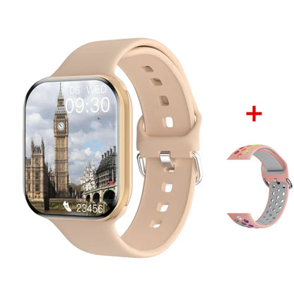 New Watch 10 Smart Watch Men Body Temperature BT Call NFC Always on Display GPS Sport Watches Women Smartwatch For Apple Android
