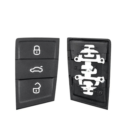 KEYYOU 1PCS Car Key Buttons Pad For VW Golf Mk7 Gol Key For Skoda Rapid superb yeti For Seat ibiza altea leon Car Accessories