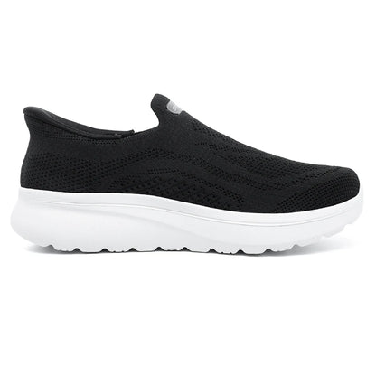Men Women Slip on Walking Shoes Breathable Mesh Knit Loafers Lightweight Non Slip Comfort Casual Sports Sneakers Walking