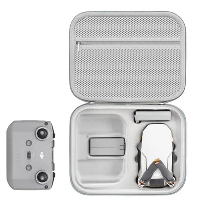 XFJI Storage Bag Protective Carrying Case PU Leather Handbag for DJI Mini 4K/Mini 2SE/Mini 2 Drone Controller Accessories