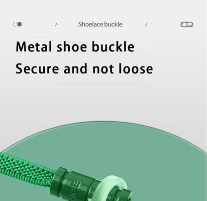 Elastic Laces Sneakers No Tie Shoe laces Colorful Capsule Lock Shoelaces Without ties Kids Adult 0.6cm Flat Shoelace 1Pair/2Pair