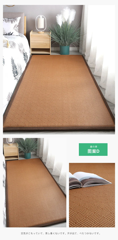 Home laying the floor sleeping mats artifact rattan mat sleeping mattress home bedroom cool mats floor cushion tatami mattress