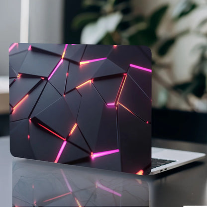 2-Pack Pattern Laptop Art Cyberpunk Decal Case, Universal Netbook Skin Stickers Non-Reusable Laptop Skin