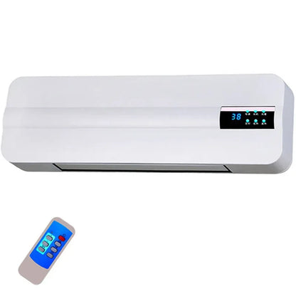 DMWD Wall-mounted remote control heater air warmer home room energy saving heating fan bathroom heating air radiator convector