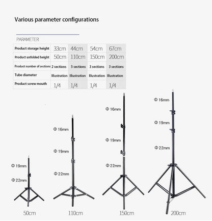 110cm Universal Portable Bracket For Magcubic HY300 Pro Projector Tripod Stand Mount For Magcubic HY320mini Projector 5-50cm New