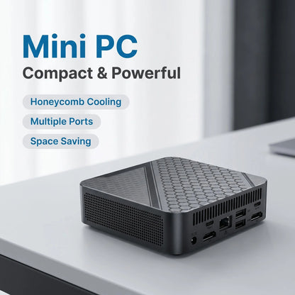 2026 Intel Core I9-8950HK Gaming Mini PC 16GB RAM 1TB/2TB SSD 4K WiFi6 BT5.2 Compact Mini Desktop Computer For Office Gaming