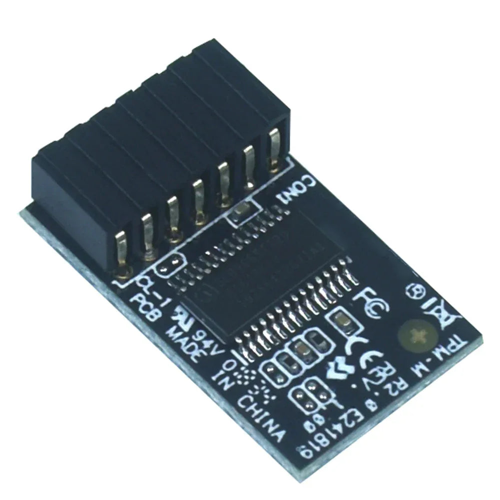 For Asus TPM-M R2.0 TPM Module LPC 14-1 Pin TPM-M R2.0 Hardware Security Chip Trusted Platform Module for Asus Motherboards
