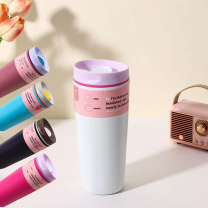 20OzStainless Steel Insulated Portable Water Bottle WithSpill Proof Lid Made of Tritan Material HighQuality DrinkingWater Bottle