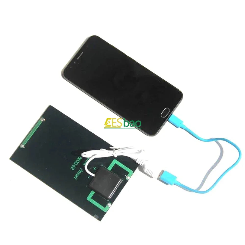 5V USB Solar Charger Outdoor Portable Waterproof Hiking Camping for Power Bank Phone Small Electronics  portable solar panel