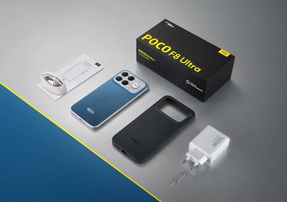 Global Version POCO F8 Ultra NFC 50MP camera 6.9" 120Hz display 6500mAh battery Smartphone Snapdragon 8 Elite Gen 5