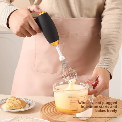 USB handheld blender, mini egg beater, coffee cream frother, rechargeable 3-speed kitchen tool, food mixer, blender