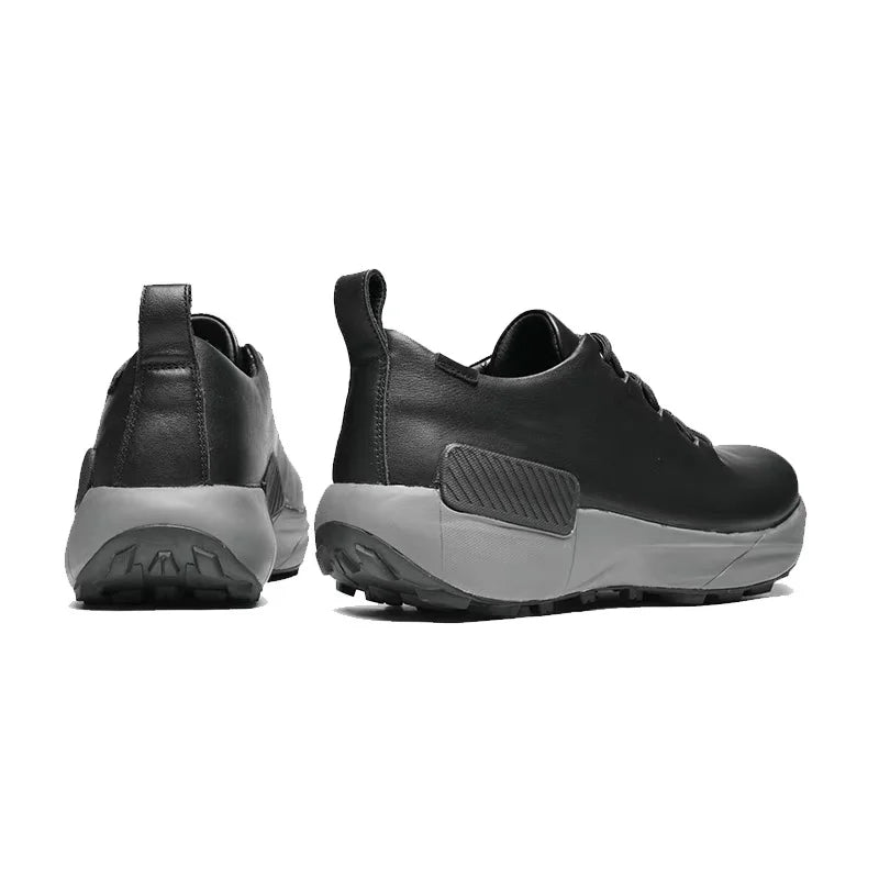 Genuine Leather Men Shoes Casual Sneakers Breathable Walking Slip On Platform Shoes Man Flats Sports Shoes Zapatillas