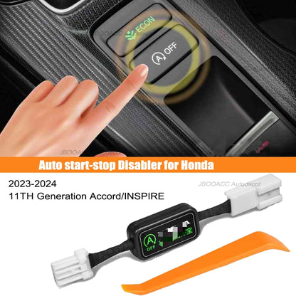 Auto Start Stop Off For Honda 10th Generation Accord Civic HRV URV CRV ZRV Inspire Breeze Crider Envix Auto Start-stop Disabler