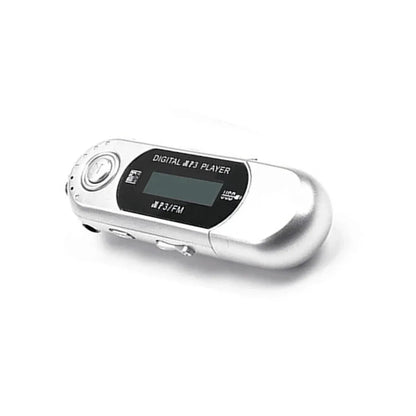 MP3 Mini Player Support 32G TF Card Flash Drive Lightweight LCD Music Player 3.5mm Audio Jack One Finger Control with Card Slot