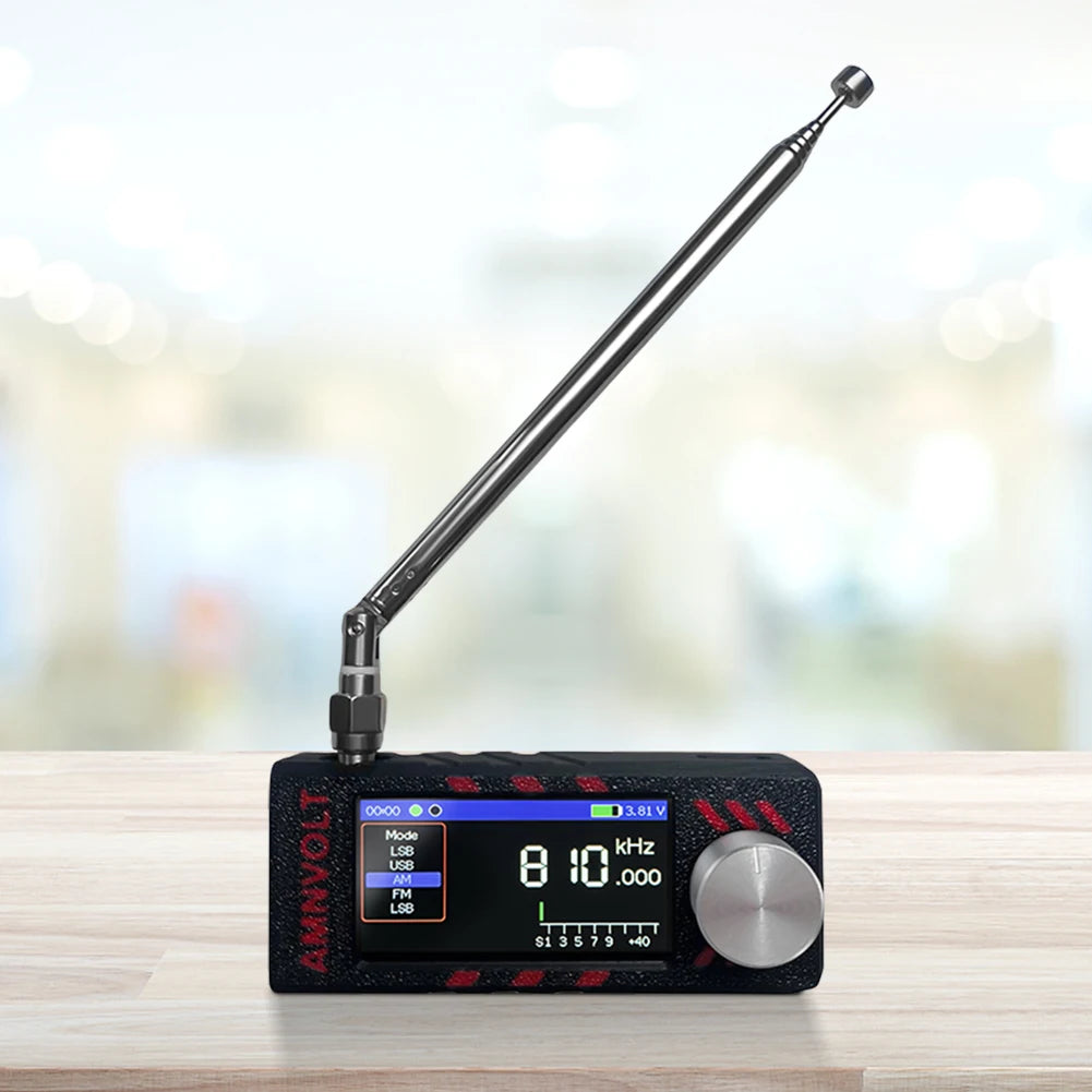 ATS MINI SI4732 Full Band DSP Radio, Pocket Receiver FM AM MW SW SSB, with Headphone Amplifier Hi-Z with Antenna