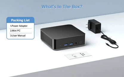 2026 Windows11 Pro Mini PC Protable Gaming i9 10980HK N150 16/32GB RAM WIFI6 BT5.2 4K 1/2TB SSD 1000Mbps Mini Gamer Computer PC