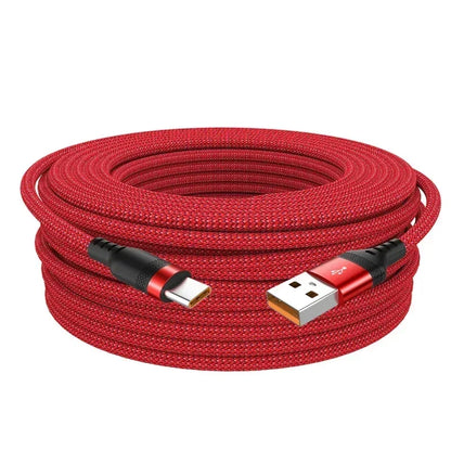 USB Type C Cable 5A Super Fast Charging Cable for iPhone 15 16 Huawei Samsung Oppo Oneplus Universal USB To USB C Extension Wire