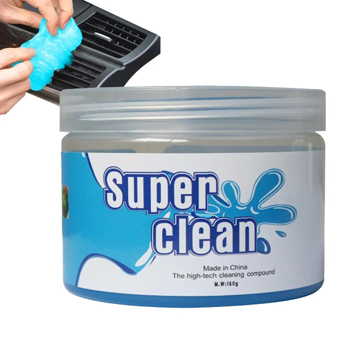 Car Dust Cleaning Gel - Soft Rubber Cleaning Mud for Air Vent Outlet Dashboard Door Window Gaps Keyboard Absorb odors