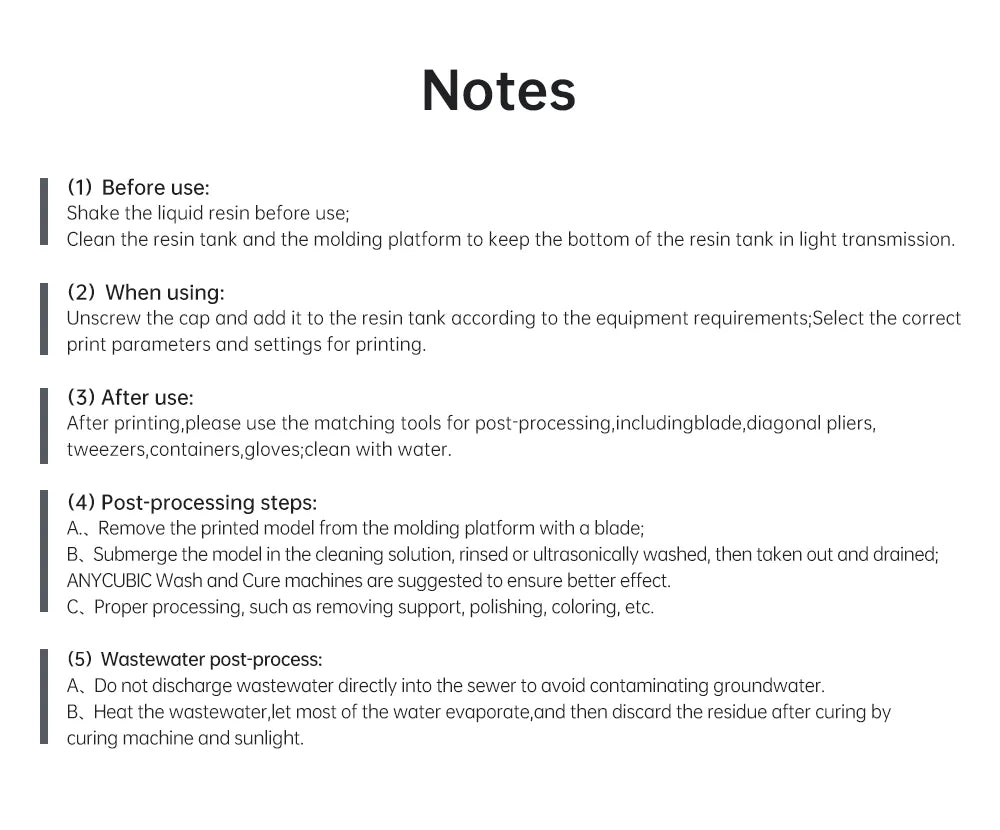 Newest Anycubic 20kg ABS-Like+ Resin Pro 2 Rapid UV Curing 405nm Standard Photopolymer Resin ABS 3D Resin High Precision for LCD