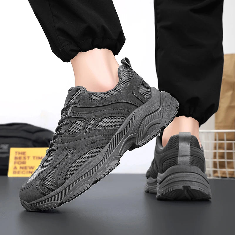 LItfun Non Slip Outdoor Casual Sports Shoes Shoes Breathable Mesh Walking Sneakers Men Running Shoes Lightweight Tennis Shoes