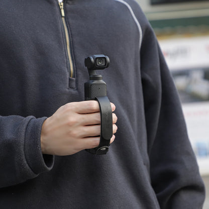 Osmo Pocket 3 Accessory Kit - Anti-Drop Wrist Strap & Extendable Handle with Cold Shoe Mount | Adjustable Fit Design for Mic/Lig