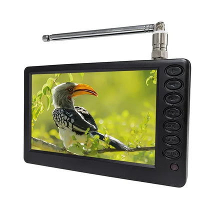 Small TV 5 Inch Portable LED Television Support DVB-T DVB-T2 ATSC ISDB Rechargeable Digital TV